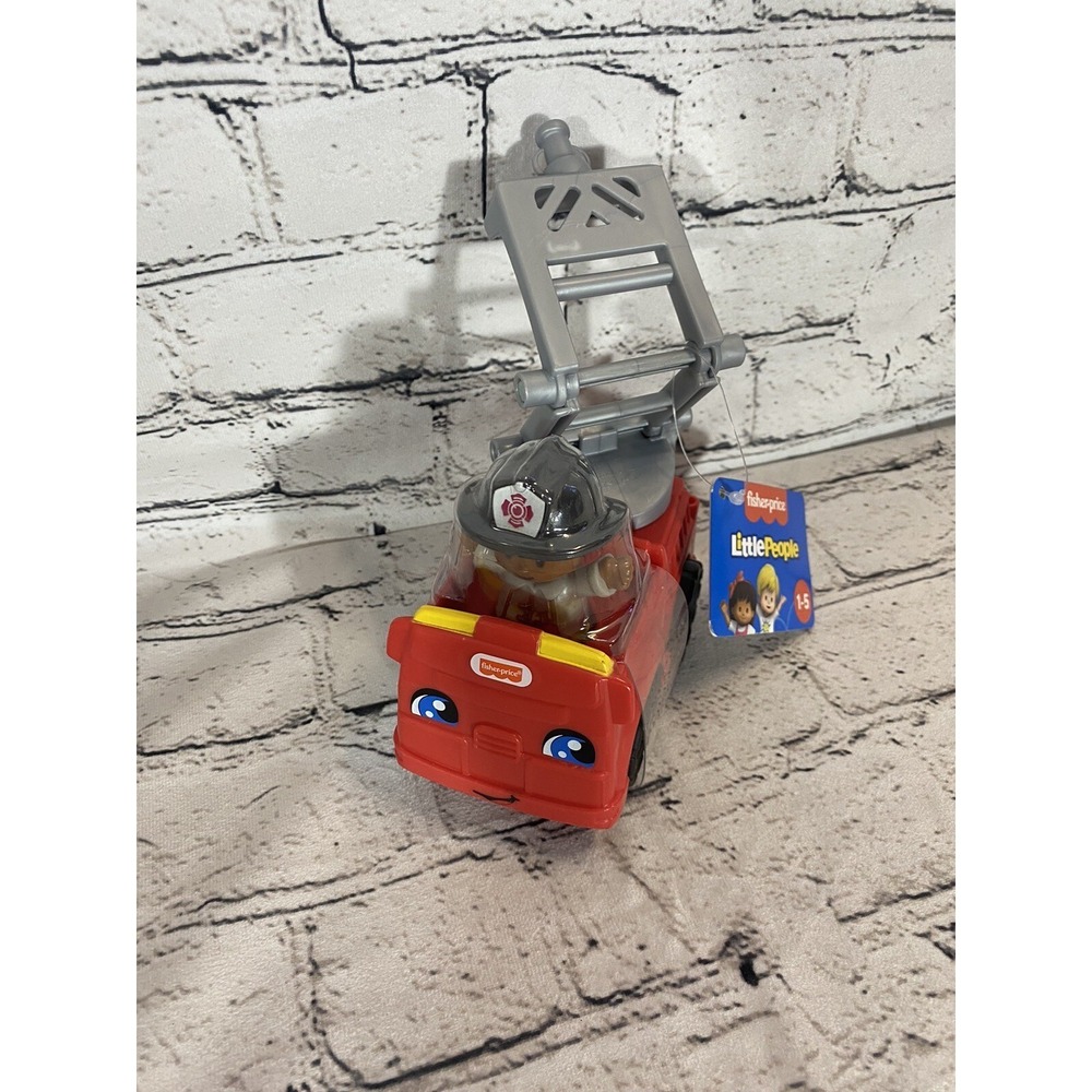 Fisher-Price Little People to The Rescue Fire Truck 2 Pieces - Picture 6 of 6